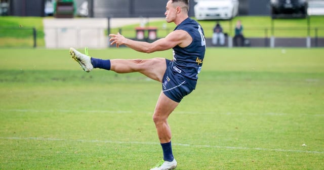 League-leading goal-kicker Luke Cody booted one major for Warrnambool in round 13. Picture by Justine McCullagh-Beasy