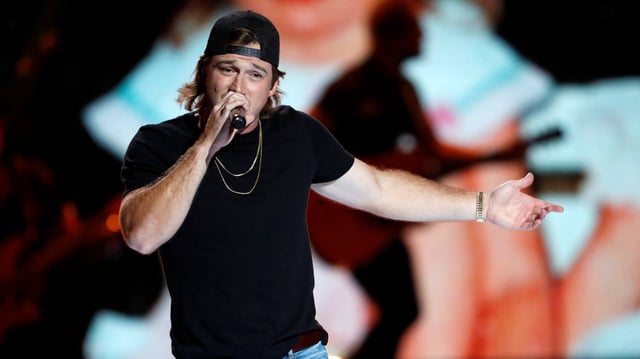 Morgan Wallen performs during the first day of the iHeartRadio Music Festival 2022 at T-Mobile Arena in Las Vegas, Nevada, U.S. September 23, 2022. REUTERS/Steve Marcus