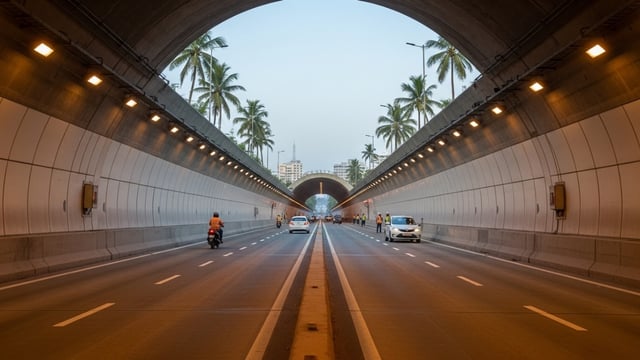 Mumbai GMLR Twin Tunnels
