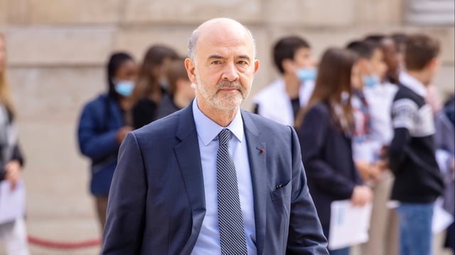 Pierre Moscovici estime que «les dangers qui nous menacent» suffisent à nous pousser à agir, sans avoir besoin d’agiter la menace du FMI. (Photo d’illustration)