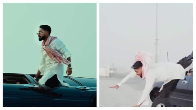 Emiway Bantai had not the best time shooting the music video for his song Dubai Company.