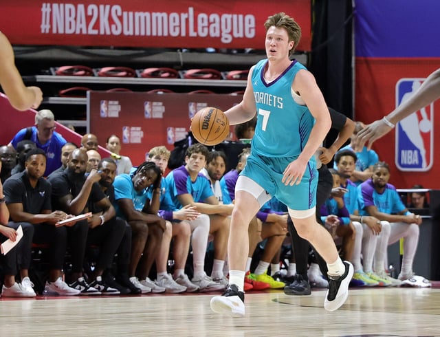 Kon Knueppel and the Hornets are slight underdogs vs. the Kings in tonight&#39;s NBA Summer League championship game.