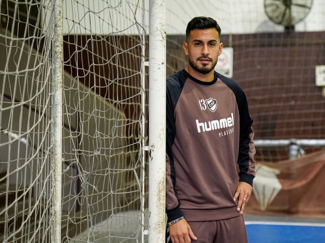 Ignacio Vazquez de Platense luego del entrenamiento. 27.05.2025 Foto Maxi Failla - FTP CLARIN _MAX2725.jpg Z