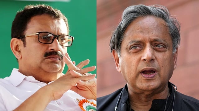 Congress' Muraleedharan Says Shashi Tharoor Won't Be Invited To Congress Events After 'Nation First' Remark