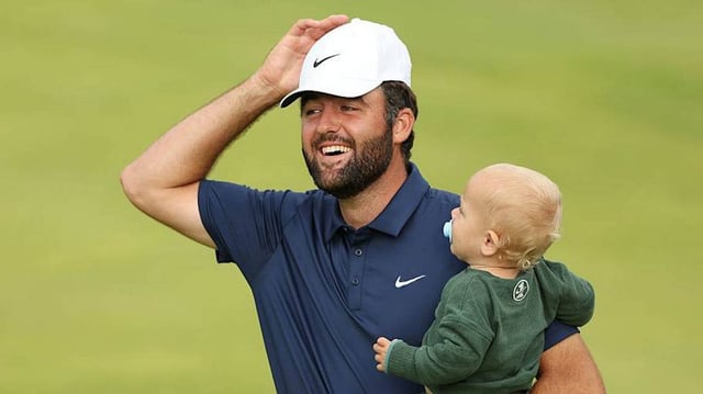Scottie Scheffler's son, Bennett, has become the star of the show on the PGA Tour.