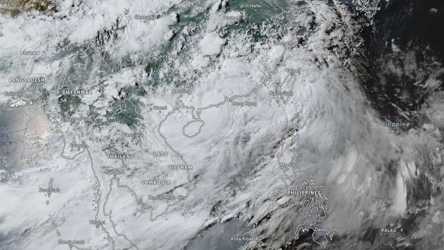typhoon wipha at 0940 utc on july 20 2025 himawari-9