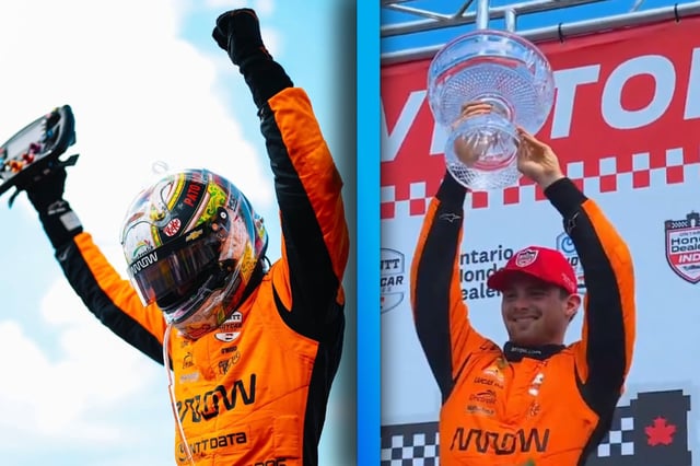 El piloto mexicano Patricio O&#39;Ward sumó su segunda victoria de la temporada en IndyCar.