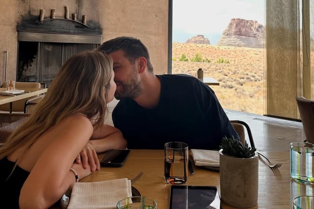 El exfutbolista compartió las tiernas fotos en su cuenta de Instagram (Foto: 3gerardpique)
