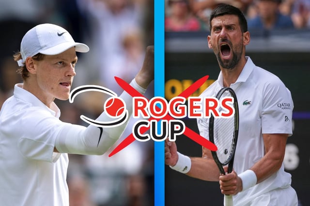 Sinner y Djokovic no irán a Toronto.