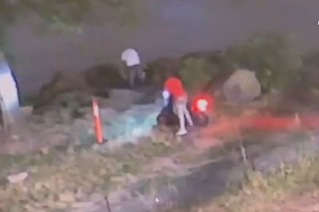 An off-duty Customs and Border Protection officer was shot after two men on a scooter rode up to him at a New York City park during an attempted robbery Saturday night, police said.