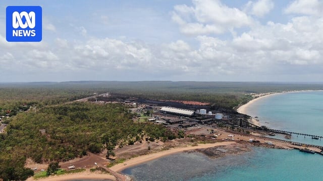 An aerial photograph of Groote Eylandt