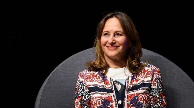 Ségolène Royal, le 25 août 2023, aux universités d’été de La France insoumise à Châteauneuf-sur-Isère (Drôme).