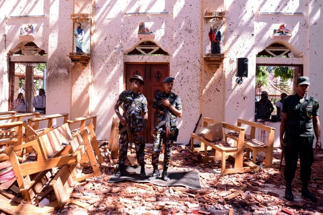 The 2019 Easter bombings killed 279 people, including 45 foreigners