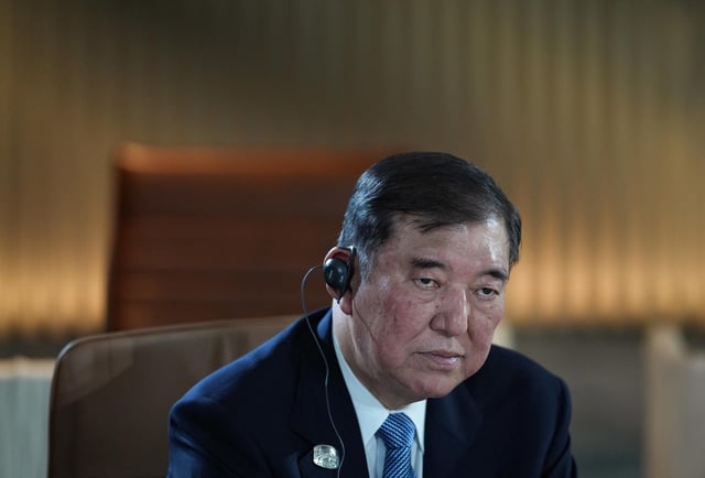 Archivo - Shigeru Ishiba, primer ministro de Japón