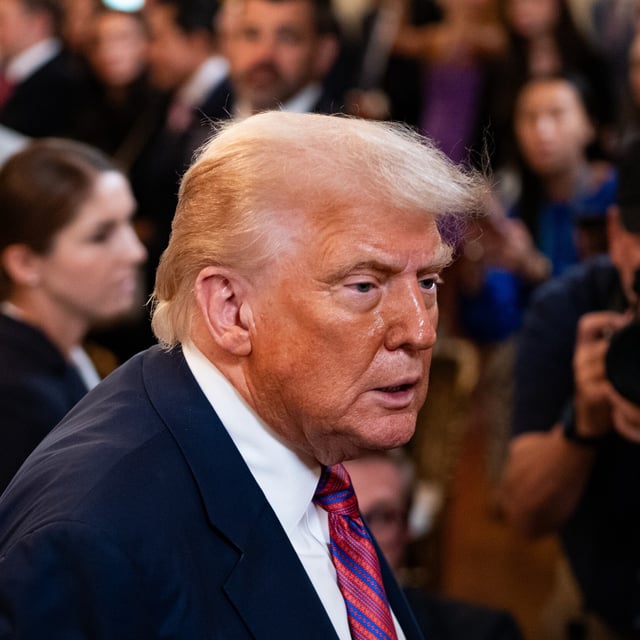 US-Präsident Donald Trump in Washington D.C.