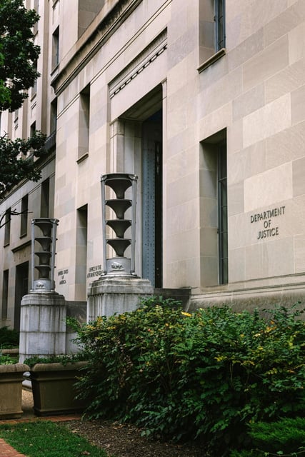 FILE — The Robert F. Kennedy Department of Justice building in Washington, July 10, 2025. Records are at the center of President Trump’s effort to manage fallout from the Epstein case, but unsealing them is complex and requires a judge to sign off. (Jason Andrew/The New York Times)
