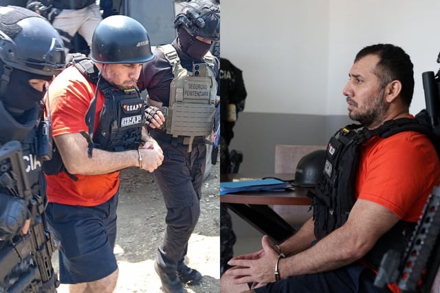 Alias &#34;Fito&#34; fue extraditado en un operativo secreto a Estados Unidos, según confirmaron las autoridades de Ecuador