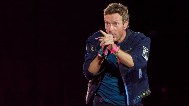 Coldplay Frontsänger Chris Martin