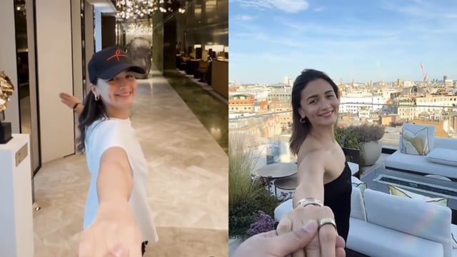 Ranbir Kapoor Turns Wifey Alia Bhatt Into Blushing 'Twirl Girl' During Romantic London Vacation - WATCH