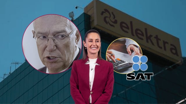 Ricardo Salinas Pliego deberá pagar impuestos, sentenció Claudia Sheinbaum. Foto: Especial