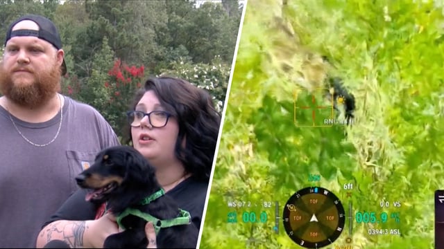 An Arkansas family nearly lost the beloved dog recently when it wandered away from home and was missing for four days. Luckily, a drone operator joined the search and saved the dog in more ways than one…finding the pooch and scaring away an attacking coyote at the same time.