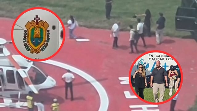 Salma Hayek y Angelina Jolie causan polémica por utilizar un helicóptero oficial del gobierno de Veracruz | Foto: Especial