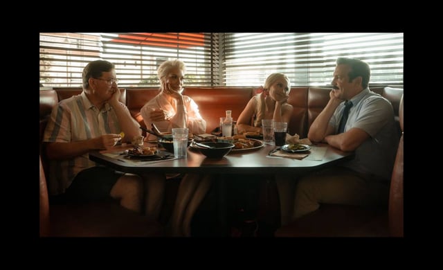 Jeremy Swift, Hannah Waddingham, Juno Temple, and Jason Sudeikis