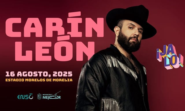 Jalo Fest con Carín León el 16 de agosto; fans decidirán qué donar