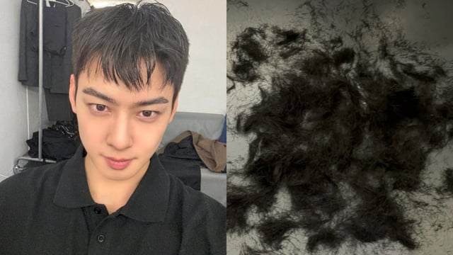 True Beauty's Cha Eun-Woo chops off his hair