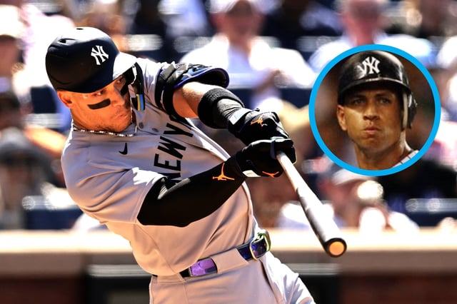 Aaron Judge pegó su cuadrangular 36 de la temporada, pero a la vez fue un jonrón histórico dentro de la institución. (Fotos: Archivo GH)
