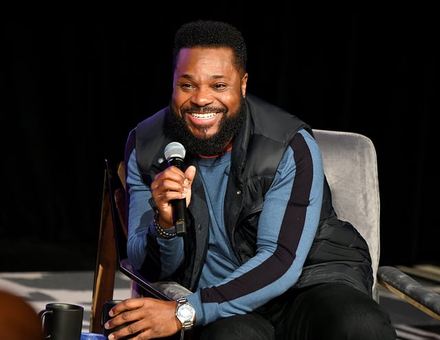 Malcolm-Jamal Warner attends SCAD aTVfest 2020 - In Conversation With Malcolm-Jamal Warner on Feb. 29, 2020 in Atlanta, Georgia.