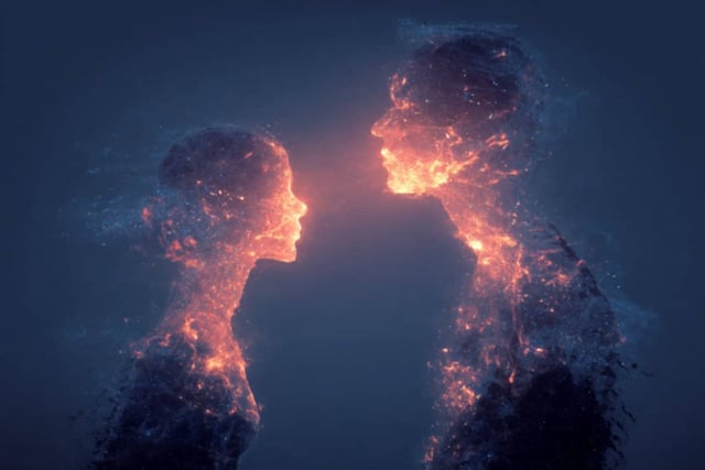 What was most dramatic about this study is that the abstract notion of ‘thinking alike’ was literally made visible in the form of patterns of brain activity. Credit: Neuroscience News