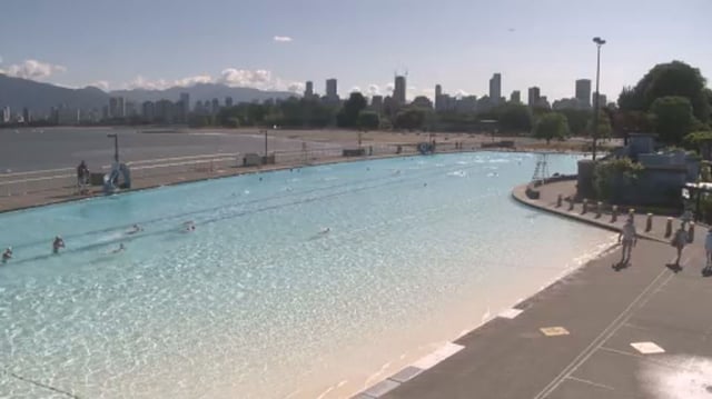 Kitsilano Pool is now open for the summer season.