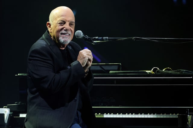 Billy Joel performing in Las Vegas in 2024.