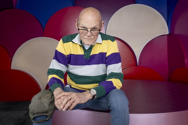 James Carville can be seen posing for a portrait at the 27th SCAD Savannah Film Festival on October 31, 2024, in Savannah, Georgia. (Photo by Emma McIntyre/Getty Images for SCAD)