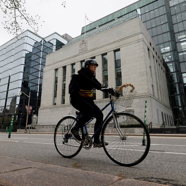 The Bank of Canada building in Ottawa.