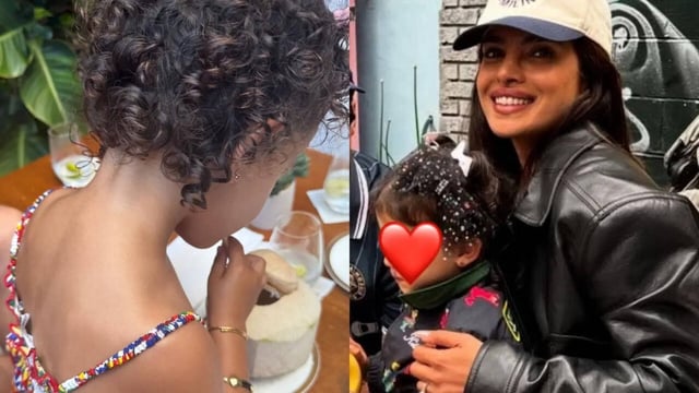 Priyanka Chopra Shares Malti Marie's Adorable Click While Lil One Enjoys Her Summer Drink