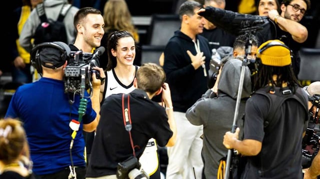 Caitlin Clark, Connor McCaffery