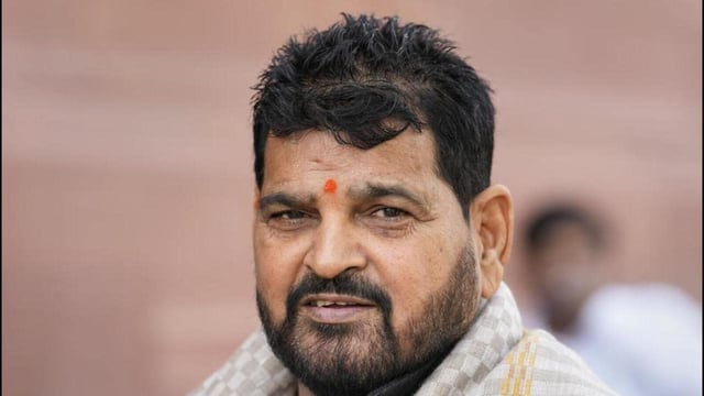 Former BJP MP Brij Bhushan Sharan Singh. (FILE PHOTO)