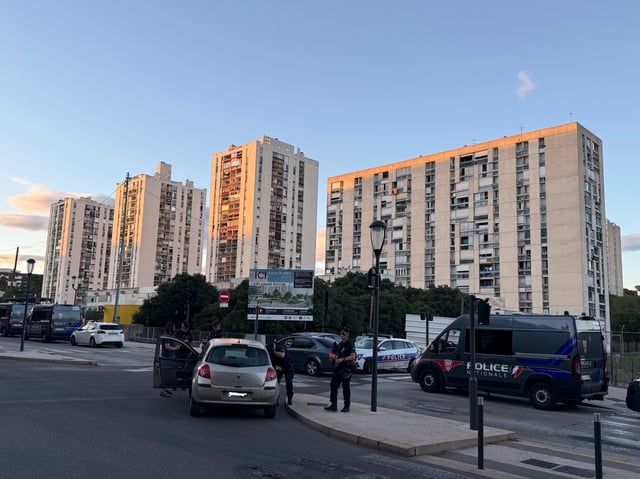 Le quartier Pissevin, à Nîmes.