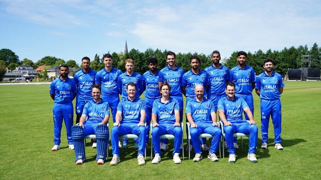 Joe Burns had replaced Gareth Berg as Italy’s captain last year. (Photo: ICC)
