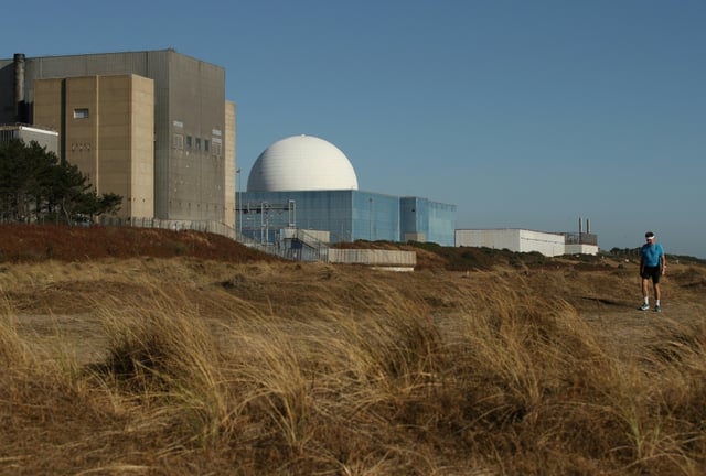 Le site de Sizewell B en Angleterre, le 1er septembre 2022