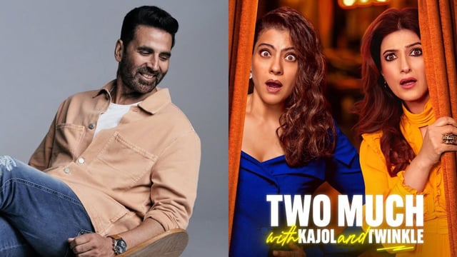 Akshay Kumar reacts to Kajol, Twinkle Khanna's talk show.