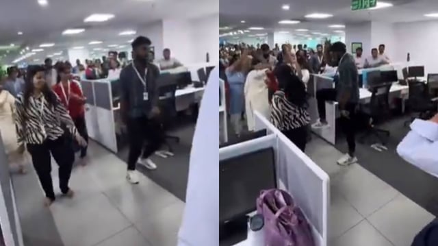Office dance viral video | Image: X
