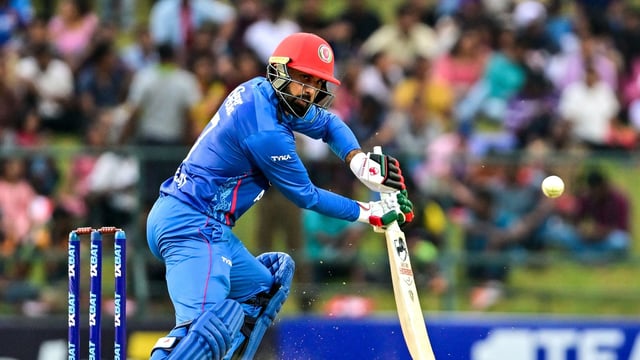 Going up against his father Mohammad Nabi, Hassan Eisakhil showed no mercy