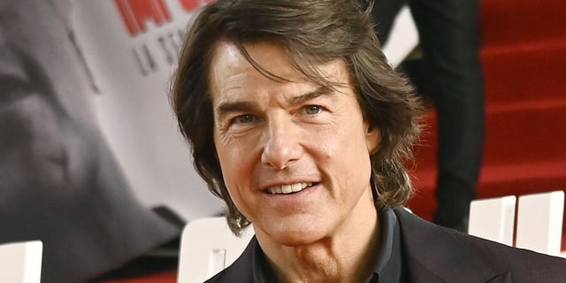 Tom Cruise on the red carpet (2025)