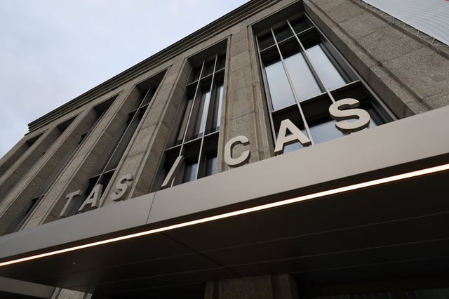 A view of the Court of Arbitration for Sport (CAS) in Lausanne, Switzerland February 7, 2024. REUTERS/Denis Balibouse/File Photo