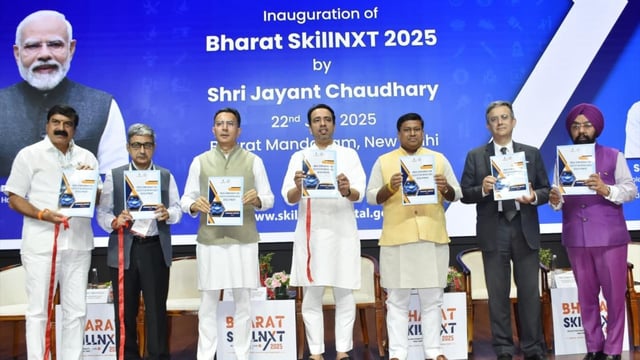 The ‘BharatSkillNxt 2025’ event was attended by Union MoS Jayant Chaudhary, Jitin Prasada, Dr Sukanta Majumdar, and a host of other dignitaries,