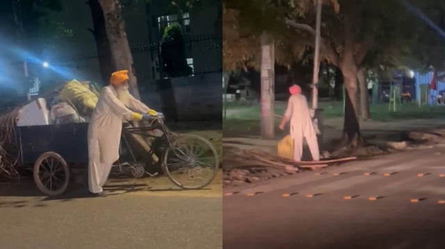 Chandigarh’s 88-Year-Old Retired IPS Officer Goes Viral | Image: X