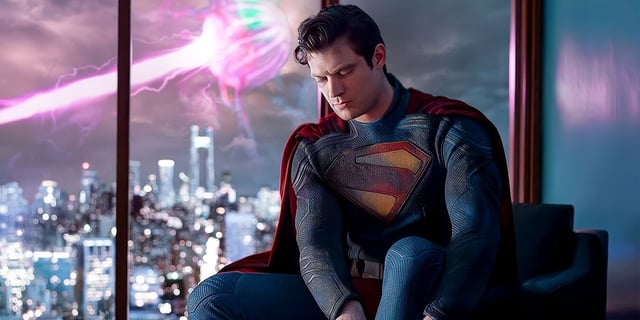 David corenswet as superman in superman 